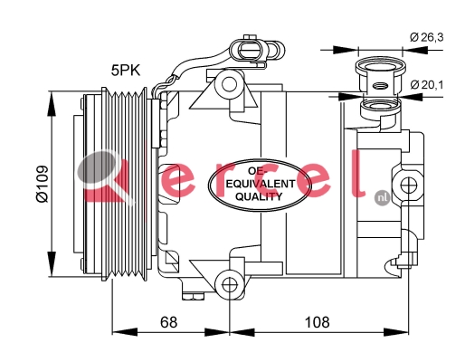 Compressor/onderdelen OPK 036