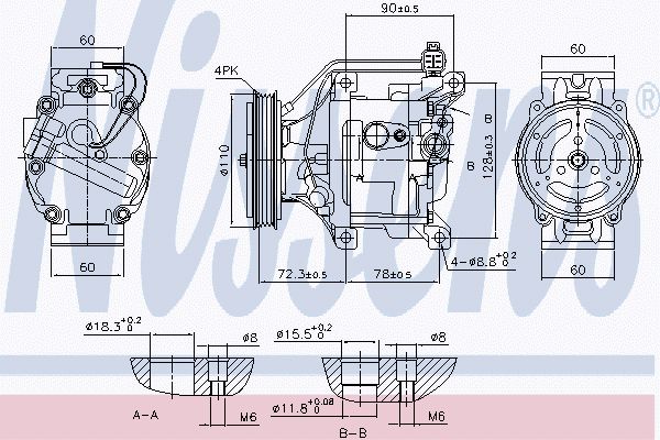 Compressor/onderdelen TOK 112