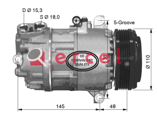 Compressor/onderdelen BMK 051