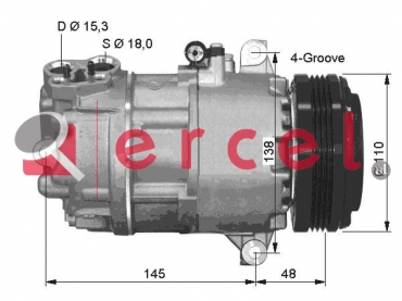 Compressor/onderdelen BMK 056 OEM