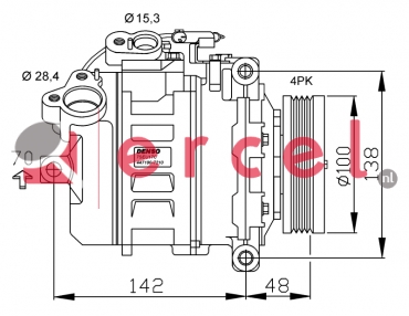 Compressor/onderdelen BMK 035 OEM