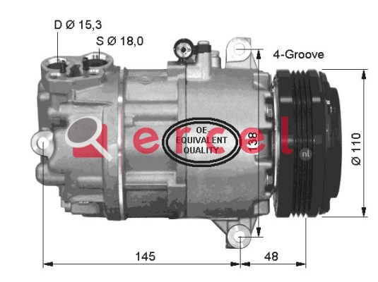 Compressor/onderdelen BMK 056