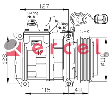 Compressor/onderdelen BMK 020