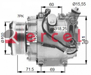 Compressor/onderdelen HOK 030