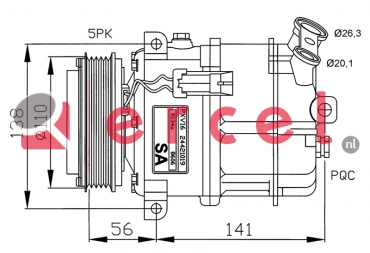 Compressor/onderdelen OPK 048