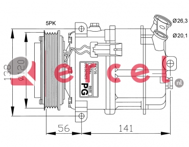 Compressor/onderdelen OPK 037