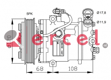 Compressor/onderdelen OPK 077