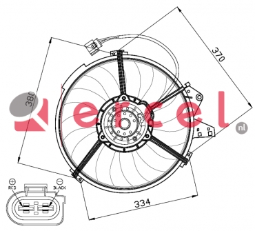 Ventilator AUF 010