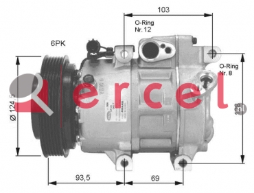 Compressor/onderdelen HYK 032 OEM