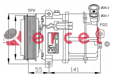 Compressor/onderdelen OPK 031 OEM