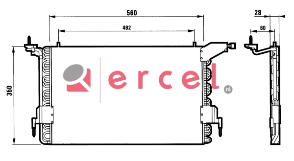 Airco condensor CIC 530